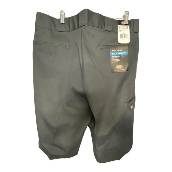 Dickies Men's Size 38 Relaxed Fit Work Shorts Black 13" Inseam Mid Rise NWT - Picture 4 of 9